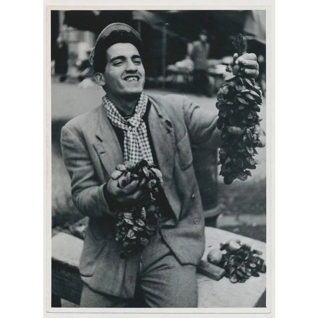 1950s Man, 1950s, Black and White Photograph For Sale - Image 5 of 5