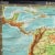 The wall map shows South America in a combination of physical and political map with the emphasis on the topology of the...