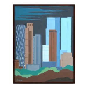 Allan Simpson, Downtown New York City, Painting