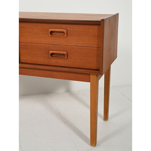 Wood Scandinavian Entrance Sideboard, 1960s For Sale - Image 7 of 10