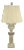 Carved Alabaster Grapes Leaf Motive Urn Shape Square Mable Base Table Lamp MINT! For Sale