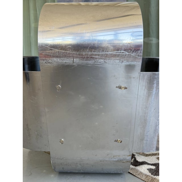 Mid-Century Modern Stainless Steel and Smoked Glass Coffee Table by Francois Monnet for Kappa, 1970s For Sale - Image 15 of 16