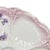 Antique Ceramic Oyster Platter With Pink and Purple Lavendar Floral Motif For Sale In Oklahoma City - Image 6 of 8