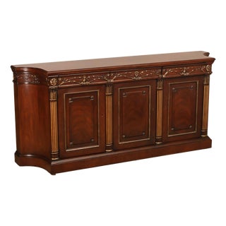 EJ Victor Mahogany Neoclassical Louis XVI Style Sideboard For Sale