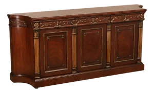 EJ Victor Mahogany Neoclassical Louis XVI Style Sideboard
