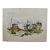 Henry Emil Salloch Original Watercolor on Paper Wedgeport, Ns, Canada. 1953 For Sale