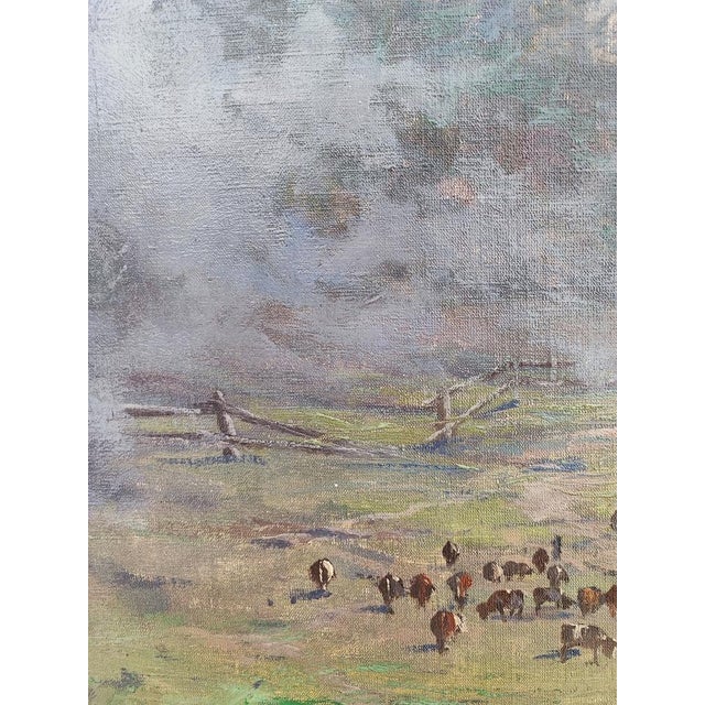 Leonardo Roda, La Conca del Breuil, Oil on Canvas, Framed For Sale - Image 5 of 12