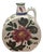 Vase with Painted Flowers in Majolica, 1950s For Sale
