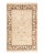 Ivory Eclectic, One-of-a-Kind Hand-Knotted Area Rug in Ivory, 4' 2" x 6' 2" For Sale - Image 8 of 8