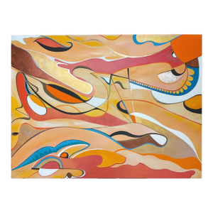 "Day Break". Contemporary Abstract Painting by Lorraine Benton