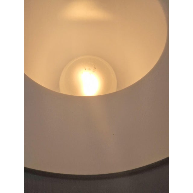 Vintage Glass Table Lamp by U. & O. Kristiansson for Luxus Vittsjö, Sweden, 1969 For Sale - Image 8 of 10