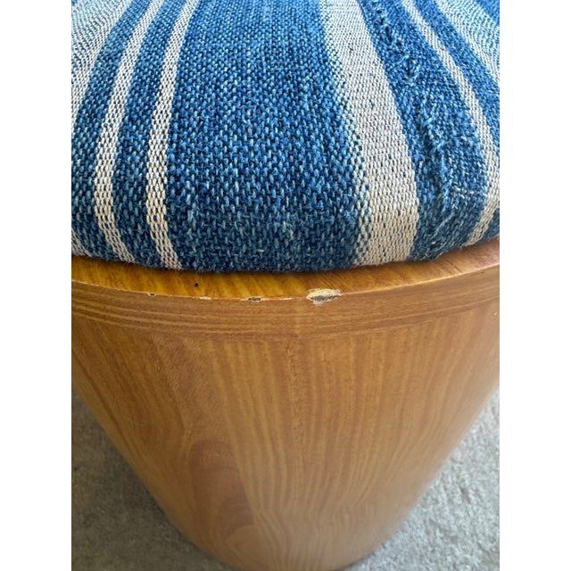 Pair of Vintage Wooden Storage Stools For Sale - Image 13 of 18