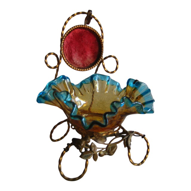 French Lady Pocket Watch and Jewelry Holder 19 Century For Sale