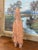 Folk Art Hand-Carved Vintage Folk Art Wood Figure of Bearded Man With Hat and Carrying a Carved Object. For Sale - Image 3 of 9