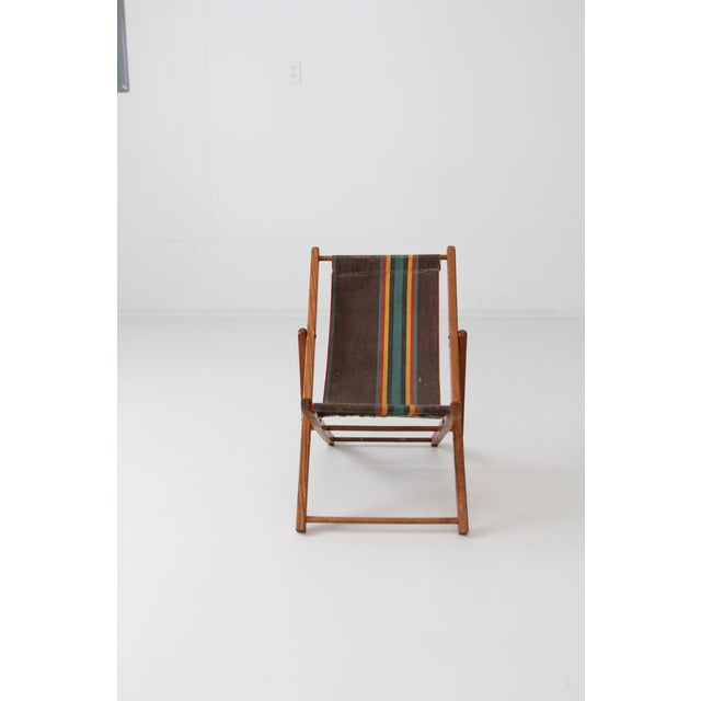 Vintage Children S Deck Chair Chairish