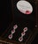 Late 20th Century Pair of Gia 3.99ctw Natural Burma Ruby & Diamond 18k White Gold Dangle Earrings For Sale - Image 12 of 13