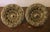 Metal Antique 19th Century American Federal Empire Gilt Spun Brass Drapery Tie Backs - A Pair For Sale - Image 7 of 11