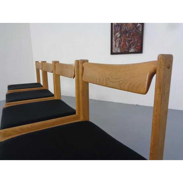 Danish Oak Dining Chairs, Set of 4, 1960s For Sale - Image 13 of 18