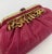 Pink Vintage Judith Leiber Dark Pink Lizard Clutch c1980s. For Sale - Image 8 of 12