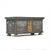 Wood Rustic Farmhouse Folk Art Painted Bridal Chest For Sale - Image 7 of 16