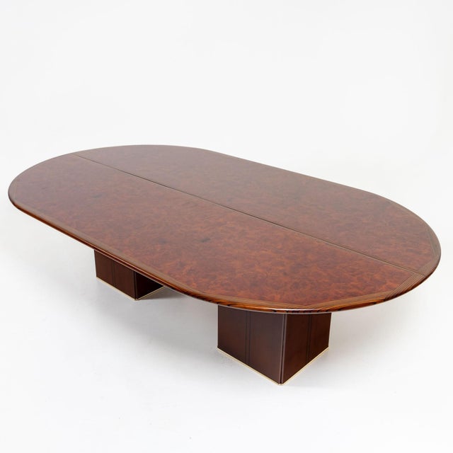 The Africa dining table, a masterpiece designed by Afra & Tobia Scarpa for Maxalto in the 1970s. Perfect as a large dining...