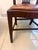 Antique Victorian Hepplewhite Mahogany Shield Back Dining Chairs with Carvers in Tan Leather, 1890, Set of 8 For Sale - Image 12 of 18
