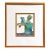"Cut to the Feeling 1" Original Framed Collage on Paper by Zac Woodiel For Sale