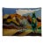 1990sSteve Krauss Enamel Western Landscape For Sale