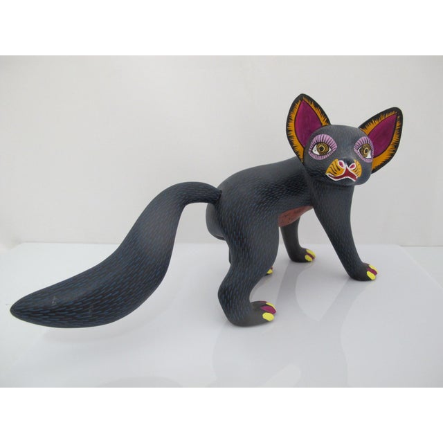 Oaxacan alebrije Mexican folk art wood carving, handcrafted from sustainably sourced copal wood by renowned Oaxacan...