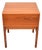 Vintage Swedish Teak Work Box / Side Table attributed to Sven Engstrom and Gunnar Myrstrand for Tingströms, 1960 For Sale