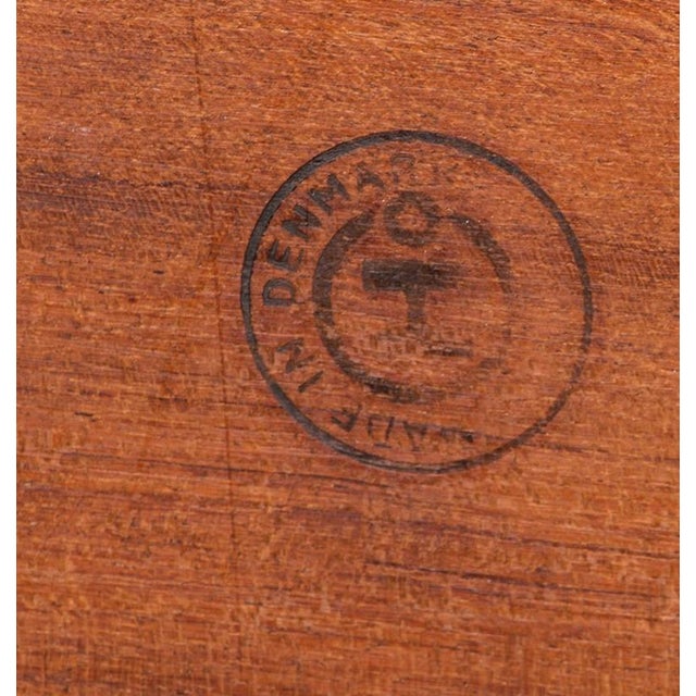 Danish Extendable Table in Rosewood and Felt by Carlo Jensen for Hundevad & Co, 1960 For Sale - Image 10 of 13