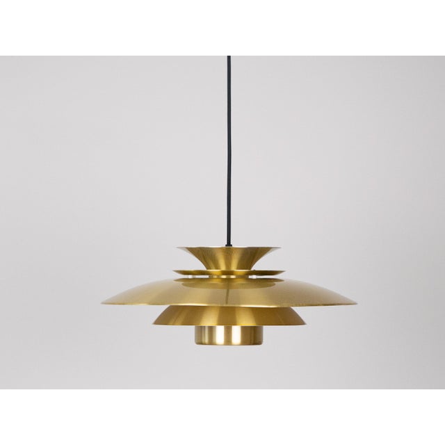 Vintage Danish Roma Pendant Lamp from Junge, 1980s For Sale - Image 9 of 9
