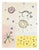 J. Sáez, Poetic Abstract Composition, 1971, Watercolor on Paper, Framed For Sale