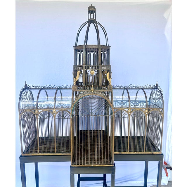 1920s Turn of the Century Antique St Paul Cathedral Bird Cage For Sale - Image 5 of 12