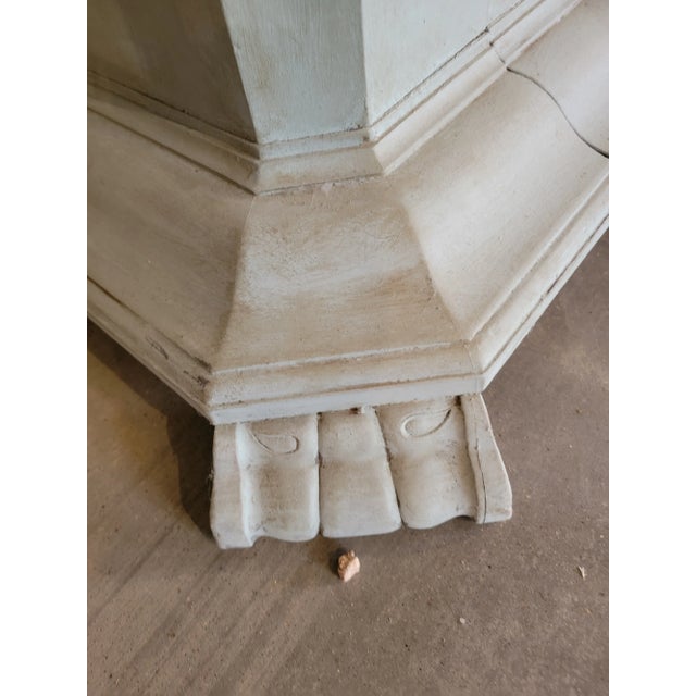 Late 19th Century Pair of Antique Demilune Tables From England For Sale - Image 9 of 13