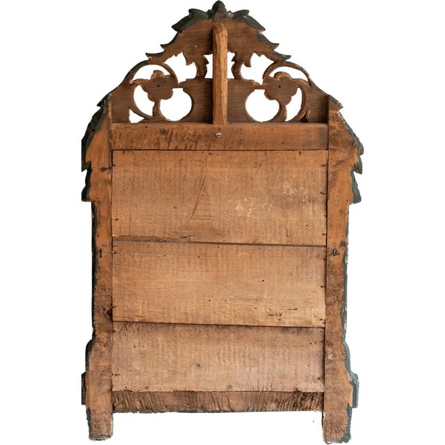Glass Antique French Giltwood Mirror For Sale - Image 7 of 8