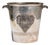 Mid 20th Century France Gold Silver Ice Bucket For Sale