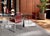 Mid-Century Doge Table with Aluminum Base by Carlo Scarpa for Cassina, Italy For Sale - Image 11 of 14