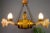 German Carved Wood Two-Light Wine Cellar Chandelier For Sale - Image 12 of 18