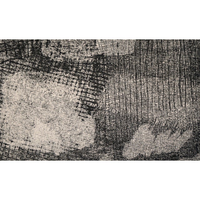 Paper "Night Moves" - Abstract Etching in Ink on Paper (Artist's Proof) by Doris Warner For Sale - Image 7 of 9