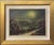Ovidio Manetti, Rural Night Scene, 20th Century, Oil Painting on Canvas, Framed For Sale - Image 7 of 7