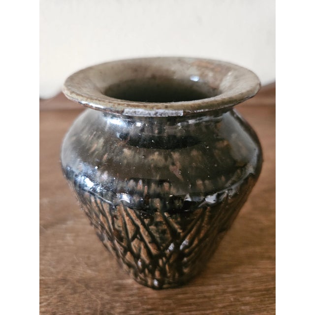 Ceramic Vintage Studio Pottery Pot For Sale - Image 7 of 12