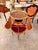Vintage Two-Tier Mahogany Dessert Trolley on Casters For Sale - Image 4 of 10