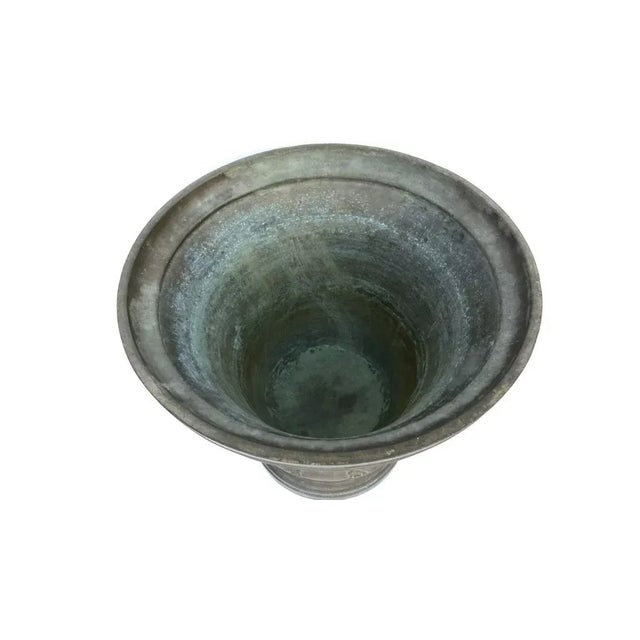 Bronze Mortar by Vincenzo Barborini Italy 19th Century Planter For Sale - Image 4 of 8