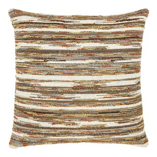 Scalamandre 22" x 22" Horizons Pillow in Sandstone For Sale