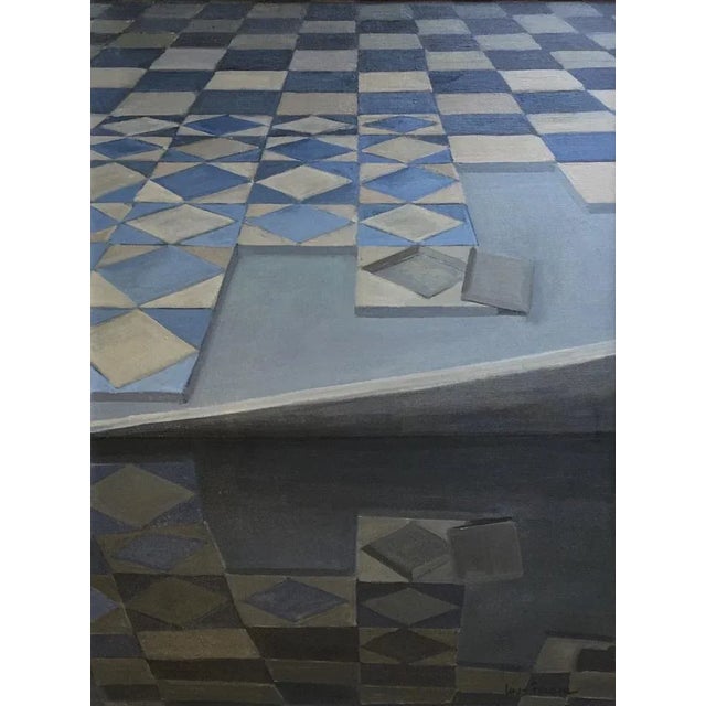 Lison Favarger, Réminiscence I, Oil on Canvas, Framed For Sale - Image 5 of 5