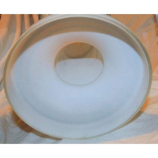 Pair of 1920s Milk Glass Candle Lustres For Sale - Image 11 of 11