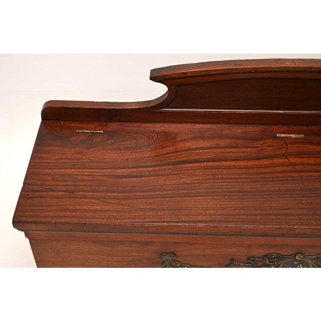 Brown Antique Regency Blanket Chest, 1815 For Sale - Image 8 of 11