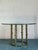Late 20th Century Vintage Boho Bronze Pedestal Dining Table For Sale - Image 5 of 12