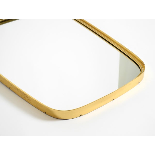 Mid-Century Modern Wall Mirrors with Brass Frames from Münchener Zierspiegel, 1950s, Set of 2 For Sale - Image 14 of 18